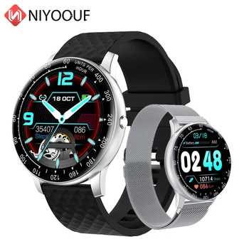 

NIYOQUE H30 Women Physiological Cycle Reminder Smart Watch Fitness Tracker IP68 Waterproof Men Blood Pressure Smartwatch