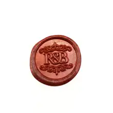 Персонализированные Свадебные инициалы воск печать/пользовательские монограммы свадебные печати/свадебные приглашения печать/на заказ Свадебная печать/