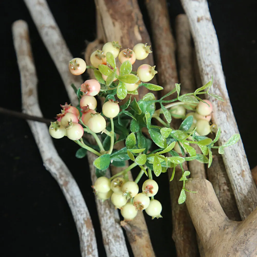 

Christmas Artificial Berry Flower New Year's Decor Tree Artificial Home Decoration Christmas Artificial Berry Flower New Year's