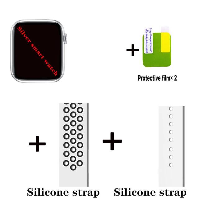 W26 Smartwatch Android IOS Smart Watch for Women Men 2020 44mm 40mm  Waterproof Temperature Heart Rate Monitor Sport Watch