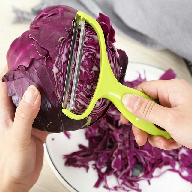 Peeler Vegetables Fruit Stainless Steel Knife Cabbage Graters Salad Potato  Slicer Kitchen Accessories Cooking Tools Wide Mouth