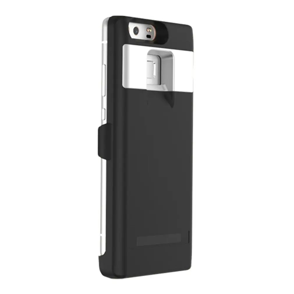 

6000mAh Powerbank Battery Charger Case Power Back Clip Phone Protective Cover With Stand Charger Case for HUAWEI P9