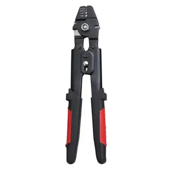 

Crimping Pliers Wire Rope Swager Crimper Fishing Crimping Tool With Aluminum Double Barrel Ferrule