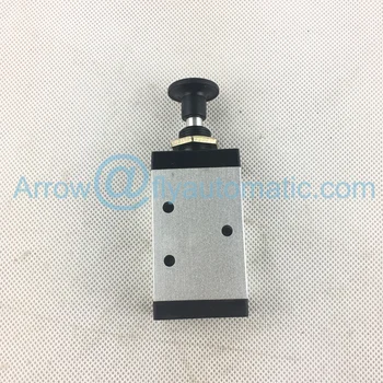 

Airtac 4L210-06 1/8" 4L210-08 1/4" 5/2 Way Hand Push-pull pneumatic Valve