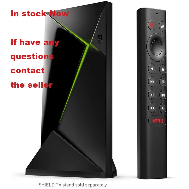 NVIDIA SHIELD TV Pro box 4K HDR Streaming Media Play High Performance Dolby Vision 3 Гб RAM 2X USB Works Alexa pano ram ic