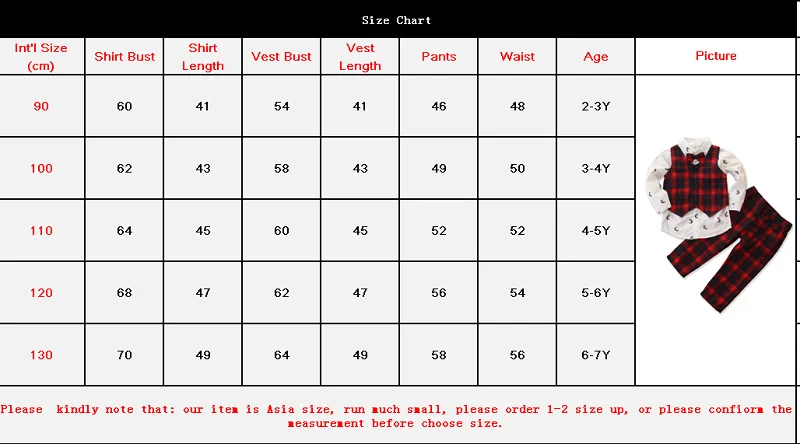 Комплект из 3 предметов, осенняя одежда для маленьких детей, рубашка Топ+ штаны+ жилет, комплект одежды для маленьких джентльменов, Рождественский торжественный комплект одежды
