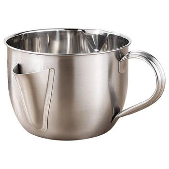 

1000Ml Multifunction 304 Stainless Steel Gravy Oil Soup Fat Separator Grease Oiler Filter Strainer Bowl Kitchen Cooking Tools