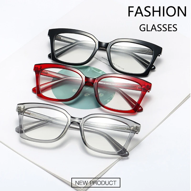 Transparent Square Fashion glasses women New Luxury Brand Vintage Glasses For Female Fashion Optical eyewear frames oculos
