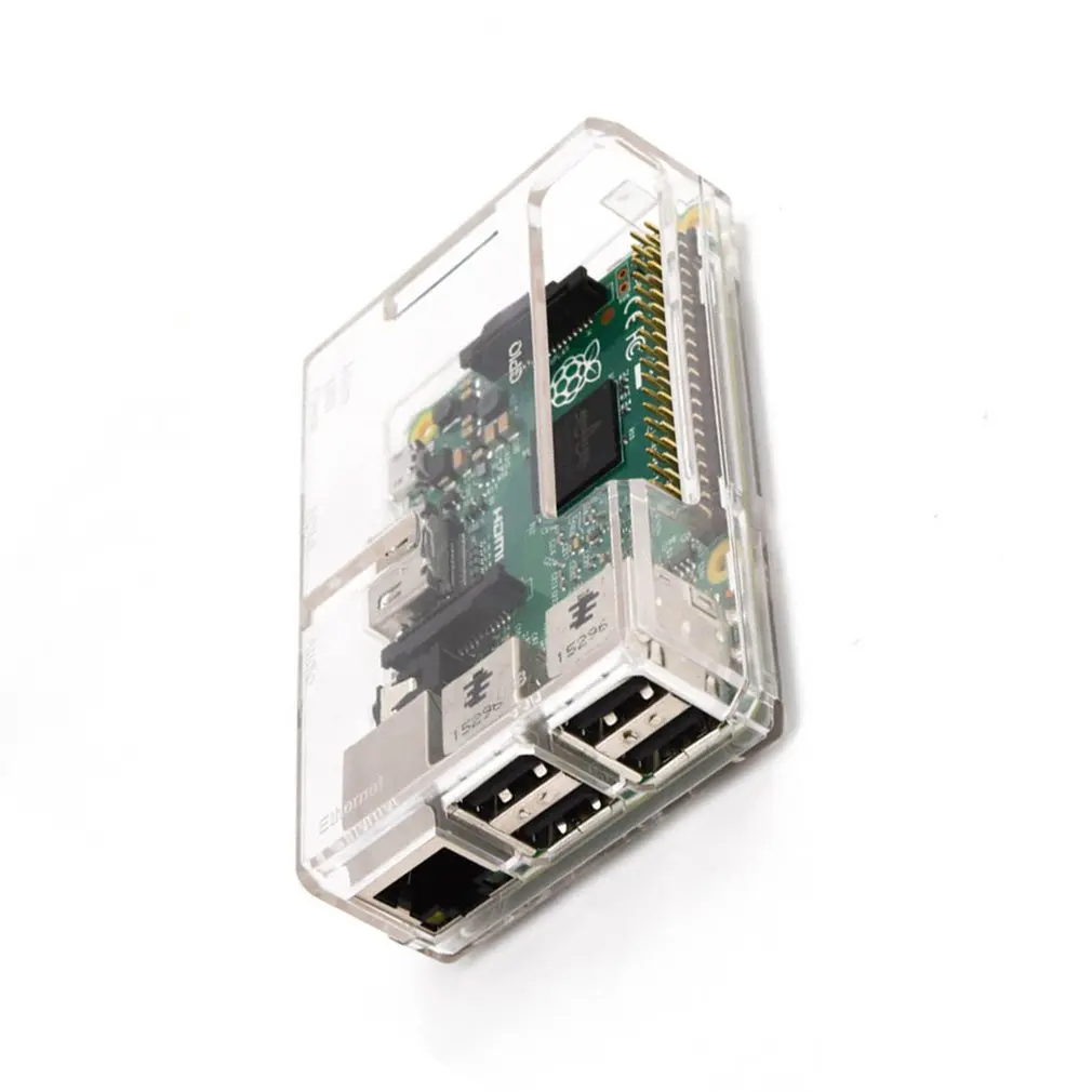 Raspberry Pi 3b 3b+ Универсальный корпус Abs впрыска Gpio большое отверстие материнская плата шасси коробка машина