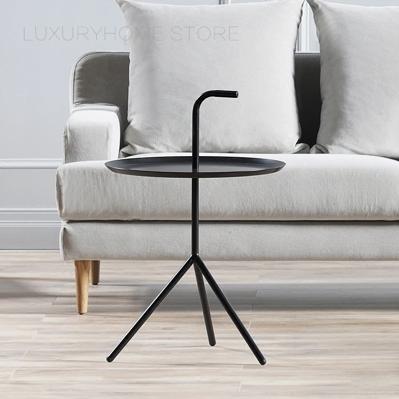 Modern Fashion Design Loft Metal Popular DLM Don't leave me Pink Color Coffee Handle Sofa Side Corner Tea Table Furniture 1PC | Мебель