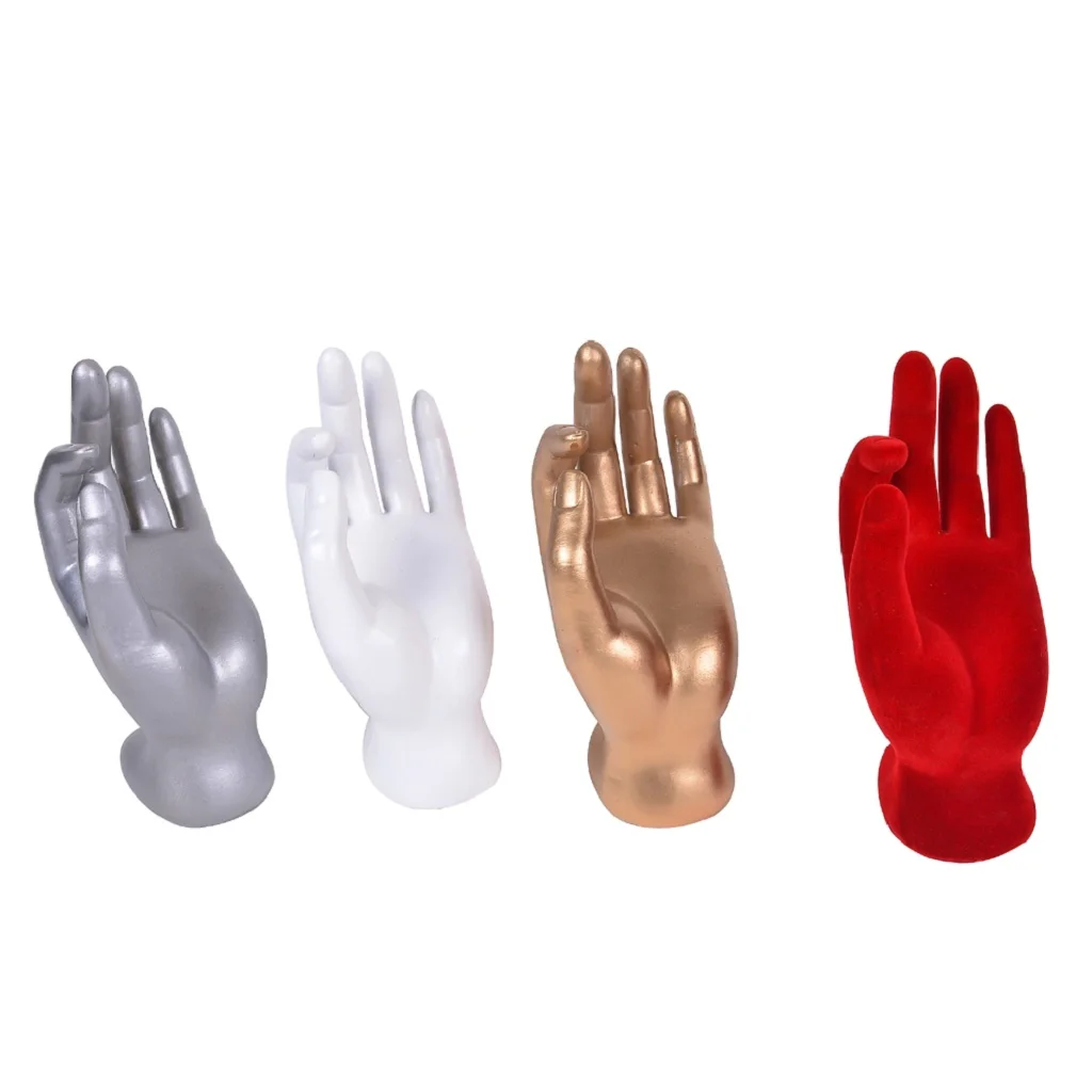 

OK Hand Form Jewelry Display Bracelet Ring Necklace Stand Holder Shop Retailer Counter Display Rack