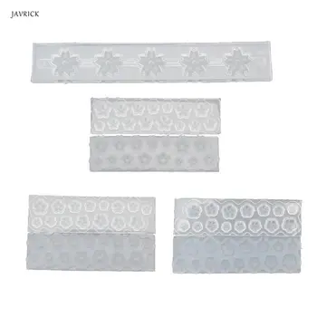 

JAVRICK DIY Floral Necklace Bracelet Flower Chain Earring Resin Mold Jewelry Making Tool