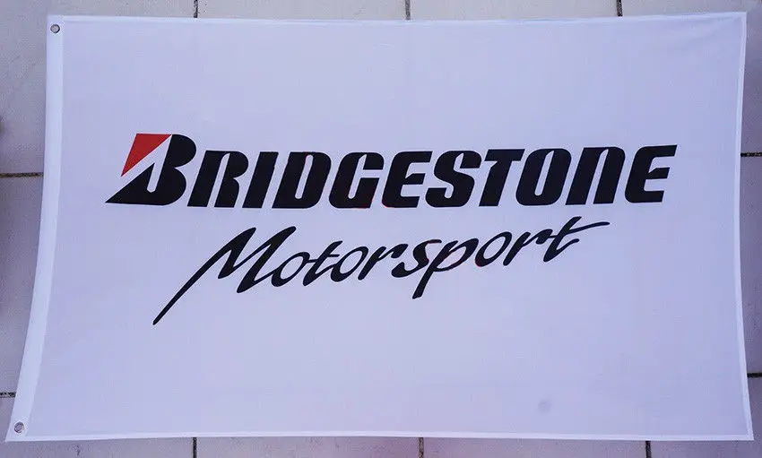 3ft x 5ft 3 x5ft Bridgestone флаг bridgestone Автоспорт знамя флаги печати баннер, флаг из полиэстера Размеры 150*90 см