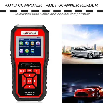 

KONNWEI KW850 OBDII EOBD Auto Car Diagnostic Scanner Code Reader Car Vehicle Scanning Tool Support 8 Languages