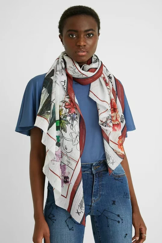 bufanda grande/envoltura de bufandas de mujer| - AliExpress