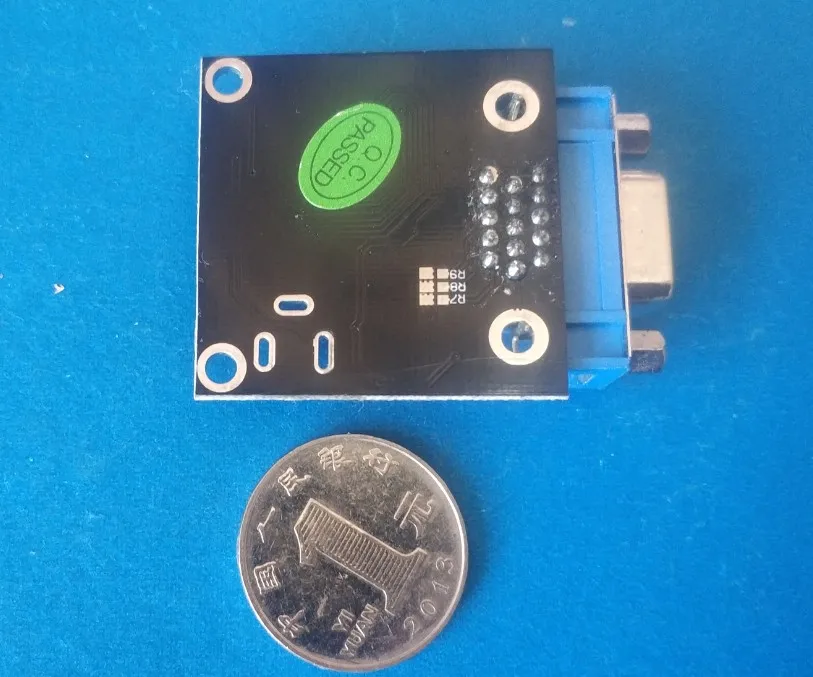 Gm7123 vga модуль подключен к fpga макетной плате OMS отправить код
