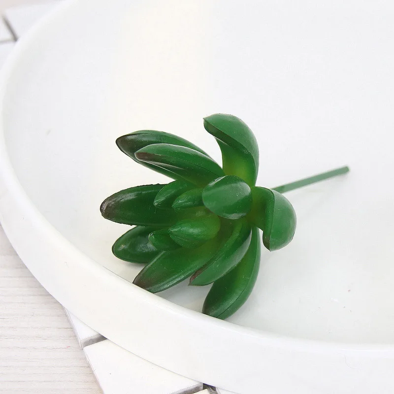 

Artificial Succulents Plant Garden Miniature Fake Cactus Home Floral DIY