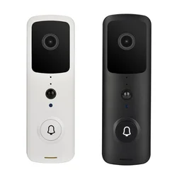 Yin wi fi vídeo inteligente campainha intercom visual chime visão noturna ip campainha da porta sem fio câmera de segurança em casa monitor visual