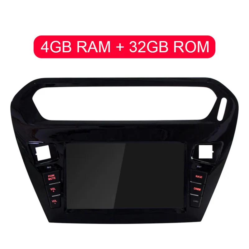 Besina Android 9,0 dvd-плеер для peugeot 301 Citroen Elysee радио 2013 Мультимедиа gps Navi wifi Octa C - Цвет: 4g ram 32g rom