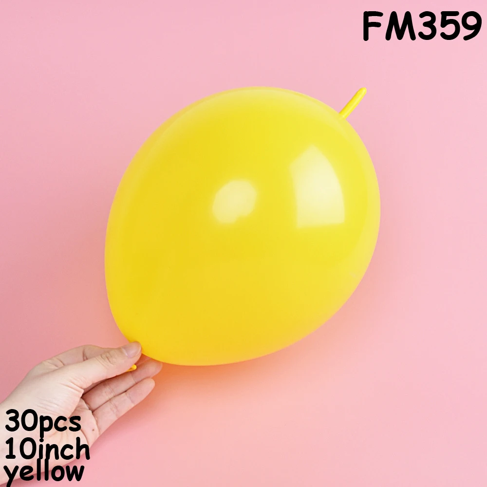 FM359 10/30 шт творческие 10 дюймов латексные воздушные шары с толстой нитью хвосты воздушные шары Сделай Сам СЕТЬ ГИРЛЯНДА ссылка одежда для свадьбы, дня рождения фон Настенный декор - Цвет: FM359