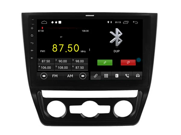 Top Built in 4G Lte car Intelligent navigation tape recorder 9.0 android car gps radio multimedia player for skoda YETI 2014 2017 4