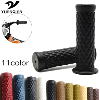 

1 Pair 7/8" 22mm Rubber Antiskid Hand Grips Motorcycle Handlebar Grips For BMW K75 R27 R60 R100S R90S R50US R65 R80 R1200C R100