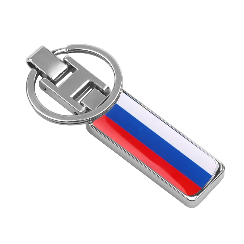 Автомобильный Стайлинг Российский национальный флаг автомобильный