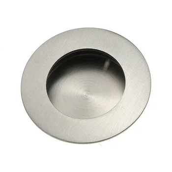 

Furniture handle inlet handle shell handle genuine stainless steel round 65mm