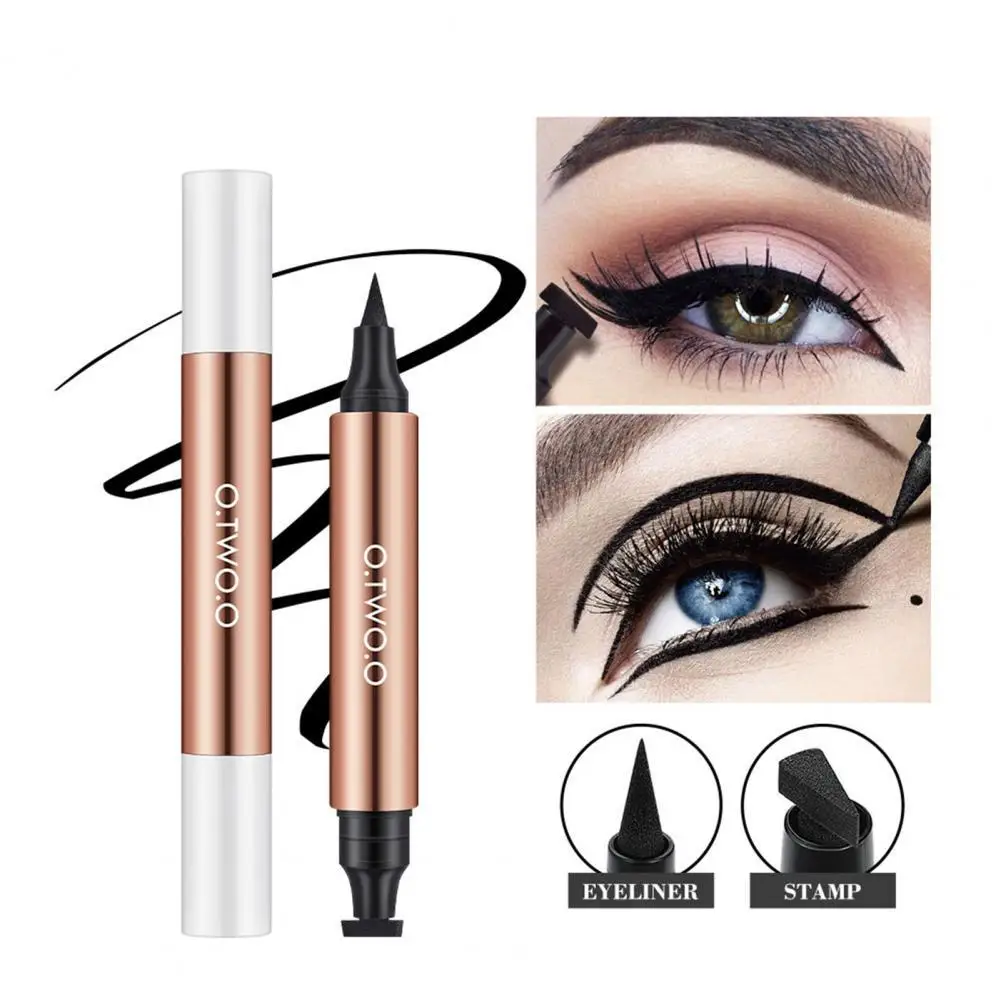 O.two.o Liquid Eyeliner Pen Double Head Waterproof Natural Extract