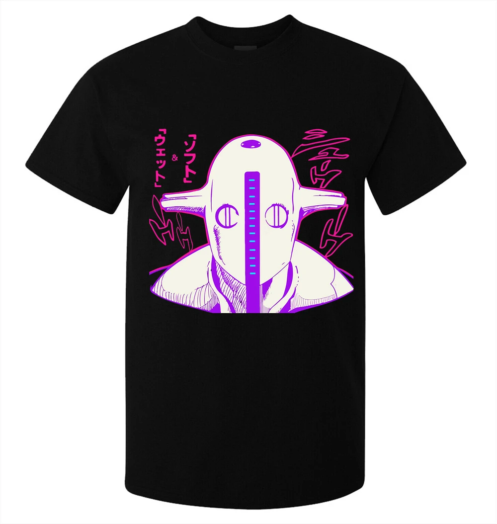 Jojos Bizarre Adventure Soft And Wet Sta Men'S (Woman'S Available) T Shirt Black Men Clothes Tee |