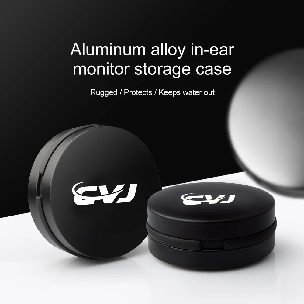 Durable Aluminum Earphone Storage Case - Pressure Resistant & Waterproof Design