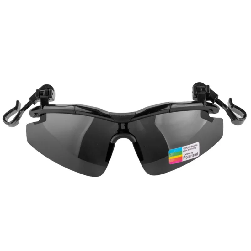 UV400OutdoorPolarizedGlassesHatVisorsSportClipsCapOn
