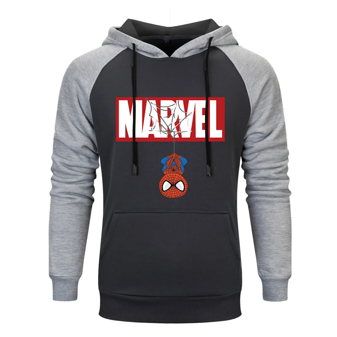Marvel Человек паук брендовые толстовки мужские высокого качества с буквенным