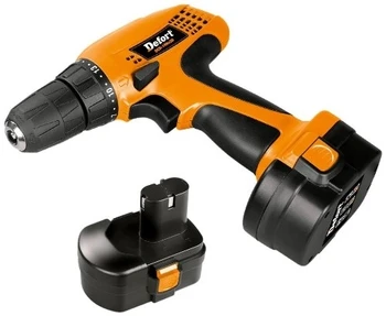 

Trapano a batteria Defort 2V DCD-14Nx2D