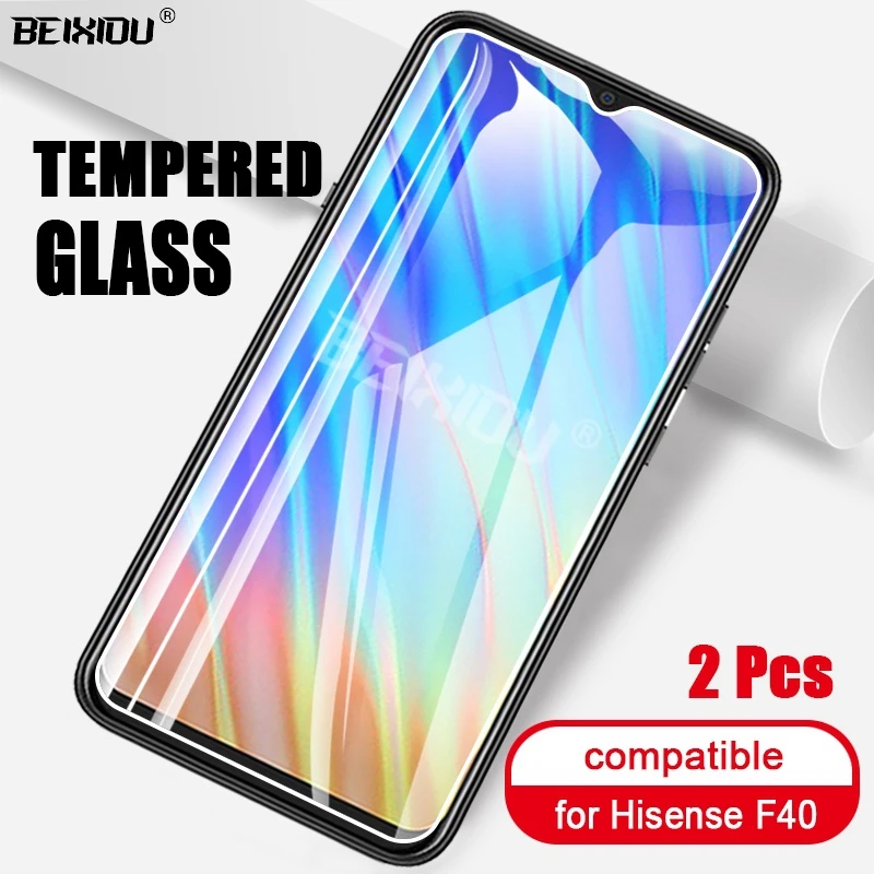 2 PCS Full Tempered Glass For Hisense F40 Screen Protector 2.5D 9h tempered glass Protective Film | Мобильные телефоны и