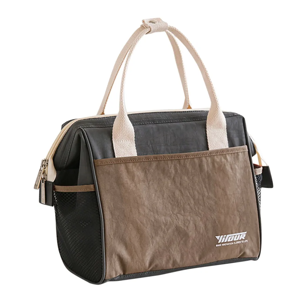 Сумка для ланча, сумка-тоут с горячей холодной изоляцией, термоохладитель для путешествий, работы, школы, пикника, Бытовые аксессуары, Новое поступление
