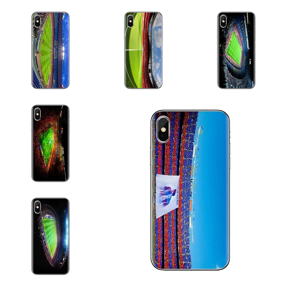 Чехол из ТПУ для iPhone XS Max XR X 4 4S 5 5S 5C SE 6 6S 7 8 плюс samsung Galaxy J1 J3 J5 J7 A3 A5 Барселона Испания
