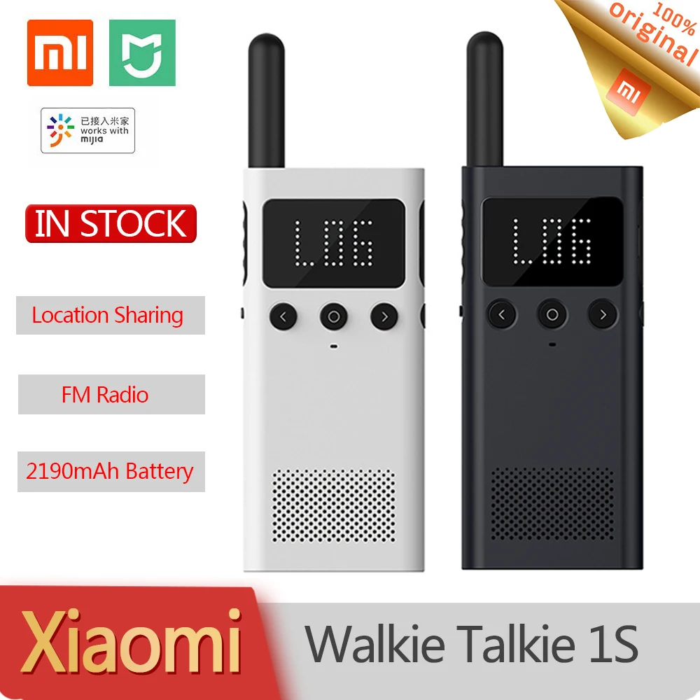 Новая Оригинальная умная рация Xiaomi Mijia 1S FM радио динамик приложение для смартфона
