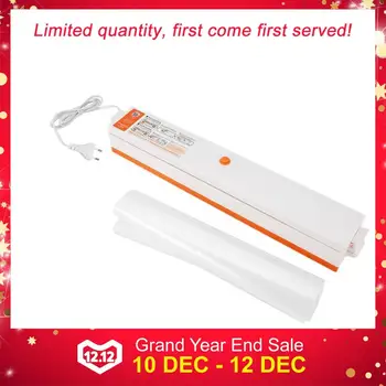 

Storage Household Food Vacuum Sealer Packaging Machine Home Film Sealer Vacuum Packer with 15pcs Vacuum Sealer Storage Bags 20cm