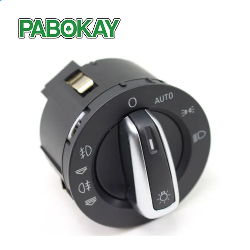 

4F1941531E For Audi A3 S3 A6 C6 4F S6 RS6 Q7 A6 4F Avant Chrome Headlight Fog Lamp control Switch 4F1 941 531E