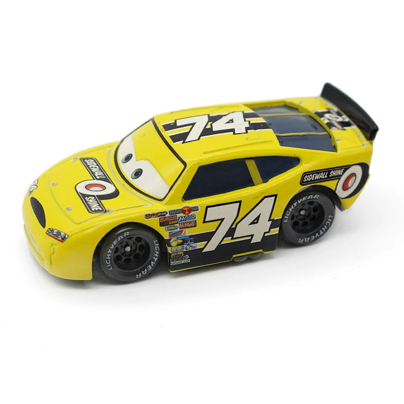 Original 1:55 Disney Pixar Cars 2 Metal Diecast Number 52 79 113 Cars Toy Disney Racing Model Children Toy Collection Gift 27