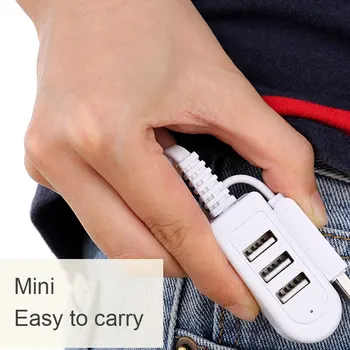 

3 Port USB 2.0 Multi High Speed HUB Splitter Expansion for Desktop Laptop PC Max B99
