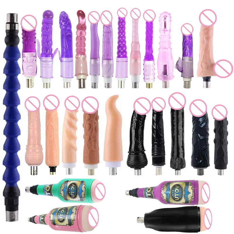 Sex Machine 27 Type Traditional with Dildo Attachment for Women and Masturbation Cup for Men Adult Sex Toys