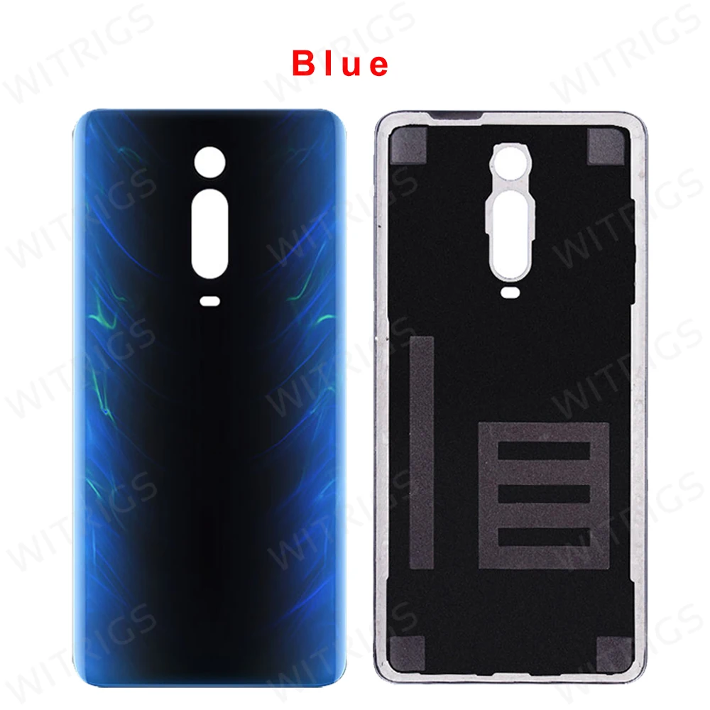 9T or 9T Pro Blue Для Red mi K20 Pro Крышка батарейного отсека Корпус Корпуса для Xiaomi mi 9T Pro Задняя крышка батареи K20 специальное видение Замена - Цвет: 9T or 9T Pro Blue