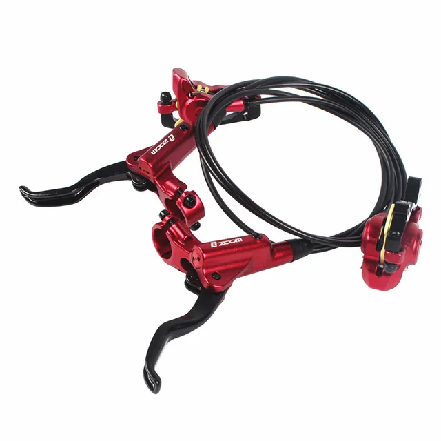Red Pair No Disc ZOOM HB-875, горный велосипед, гидравлический тормоз, масло, тормоза, дисковые тормоза, за пределами M395/447, масляный диск, новинка - Цвет: Red Pair No Disc