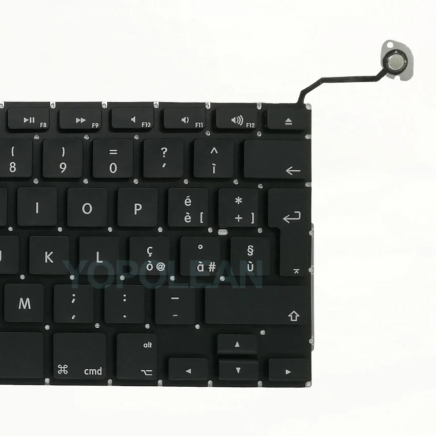 5 шт. Новая итальянская клавиатура для MacBook Pro, моноблок 1" A1286 2009-2012 лет