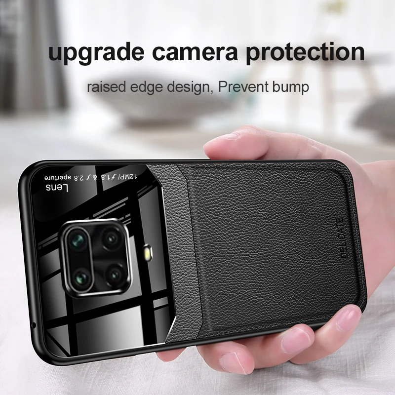 Redmi Note 9s Case for Xiaomi Redmi Note 9 8 Pro Cover Organic PC Grained Leather Skin-pattern Case for Redmi 9 Pro Max 8 8T Redmi Note 9s Case for Xiaomi Redmi Note 9 8 Pro Cover Organic PC Grained Leather Skin-pattern Case for Redmi 9 Pro Max 8 8T