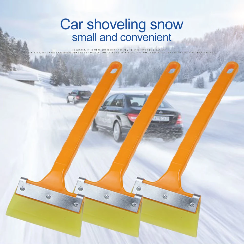 Длинная ручка сухожилия Deicing лопатка для льда скребок для снега и льда автомобиля Лобовое стекло авто очистить от льда инструмент для чистки автомобиля аксессуары