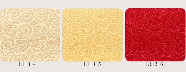 Manufacturers Wholesale Hotel Restaurant Hotel Table Cloth Tablecloth Chair Cover Fabric Top Grade Mid-Range Dacron Jacquard Fab