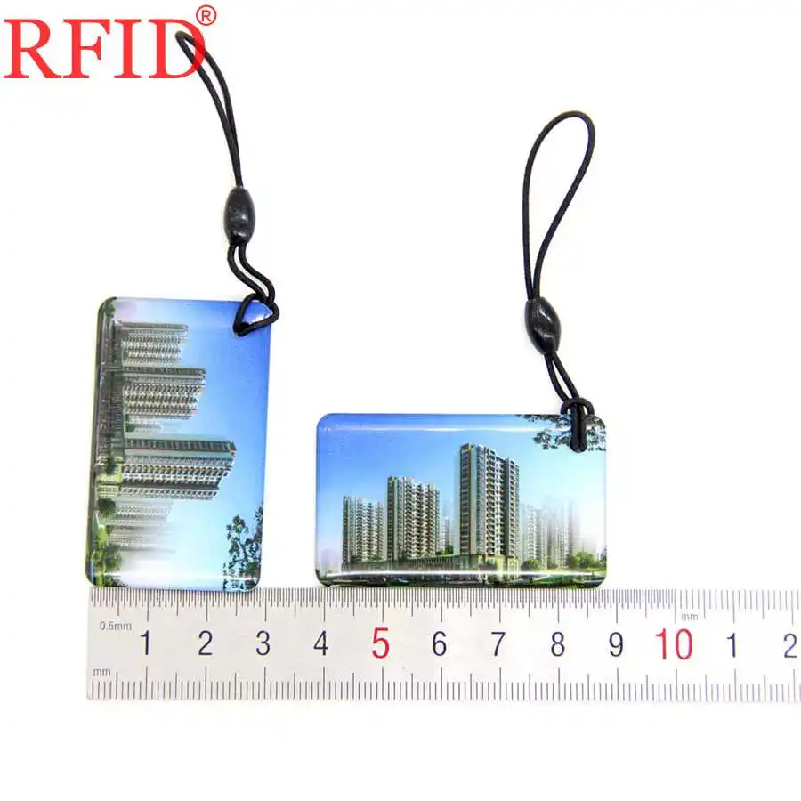 UID S50 1K 13.56Mhz Changeable Keyfob Key Fobs Rewritable IC Card Duplicate Clone Token Badge RFID Access Control Card 1pcs